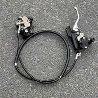 Kit de conversion de frein moto Surron Ultra Bee vers Light Bee X, disque de 240 mm, double étrier, système de freinage au pied et à la main