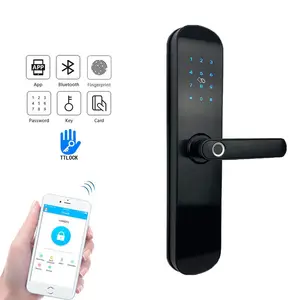Yoheen elektronik güvenlik akıllı Ble App WiFi dijital kod IC kartı biyometrik parmak izi kapı kilidi ev