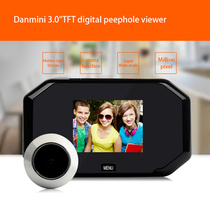 X7 sonnette 3.5 pouces écran oeil de chat vidéo porte oeil de chat sonnette batterie puissance sécurité Surveillance sonnette caméra prendre Photo - Product Image 2