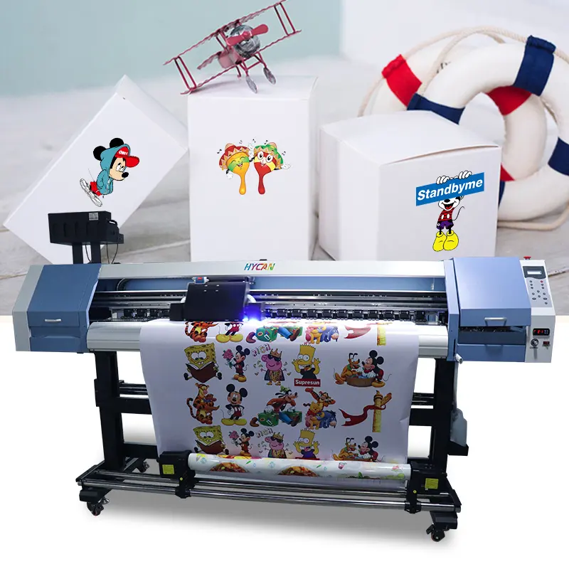 Printer Digital Format Besar Printer Label Printer UV Roll untuk Roll Printer untuk Epson I3200 Print Head Machine