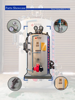 Générateur de vapeur au mazout ZFQ 1t/h 2t/h 3t/h 4t/h 5t/h, chaudière à vapeur automatique pour hammam, usage industriel, vêtements/textiles, EAC ISO