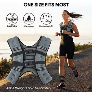 Chaleco de Peso Ajustable Heria de 8 kg de Alta Calidad para Entrenamiento de Fuerza Deportiva al Aire Libre, Accesorios de Gimnasio, Equipo de Fitness - Product Image 5