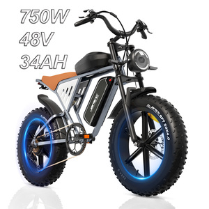 DE Warehouse JANSNO Ebike CE X70G 48V 37Ah 20" Fat Tire Dual <b>Battery</b> Electric Bicycle Electric Hybrid Mountain Dirt E Bikes - Product Image 1