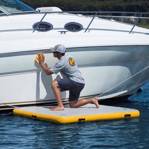 Bán buôn đại dương nổi đảo Inflatable thuyền Dock bơi bơm hơi nền tảng nổi Dock - Product Image 1