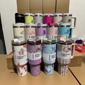 For <strong>Stanley</strong> Classic Solid Color 40oz Stainless Steel Tumbler 1:1 Original H2.0 Vacuum Insulated Travel Mug with Straw - Product Image 2