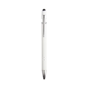 Stapromo – Stylo neutre créatif de style professionnel, en métal coloré, à action clic, avec logo personnalisé, stylo à bille pour écran tactile - Product Image 4