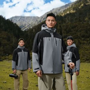 Conception de vestes personnalisées pour l'automne, fabrication de vestes pour hommes, uniforme sportif, veste imperméable, veste softshell tendance pour l'extérieur - Product Image 1