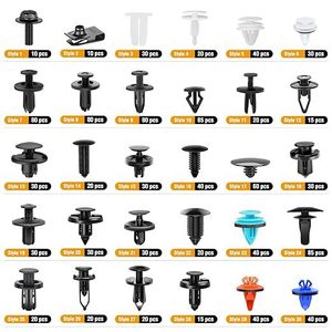 Clips de Sujeción para Automóviles, Caja de 1000 Piezas con 45 Herramientas de Mantenimiento para Reparación y Reemplazo de Automóviles - Product Image 3