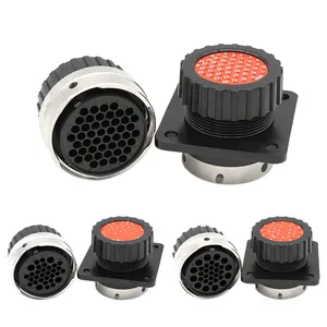 31 32 48 Hole ITT Aviation Wiring Socket Waterproof Male Female Connector Plug Plastic Shell 192900-0425 192900-0475