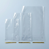 Sacs alimentaires transparents OPP haute clarté, sacs en plastique transparents comme du cristal pour l'emballage de gâteaux, biscuits et friandises