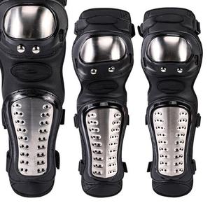 Ensemble de genouillères et coudières en acier inoxydable avec matériau EVA pour équipement de protection de course de moto - Product Image 3