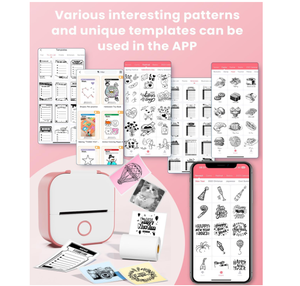 Phomemo <span class=keywords><strong>Mini</strong></span> <span class=keywords><strong>Imprimante</strong></span> de Poche T02 pour Étiquettes et Reçus, <span class=keywords><strong>Imprimante</strong></span> <span class=keywords><strong>Photo</strong></span> Intelligente Portable pour <span class=keywords><strong>iPhone</strong></span> - Product Image 3
