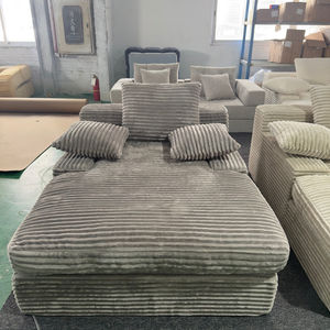 Gratis pengiriman (AS, Inggris, Prancis, <span class=keywords><strong>Australia</strong></span>, Spanyol) <span class=keywords><strong>Sofa</strong></span> kain beludru dalam dudukan lebar nyaman untuk ruang tamu mewah Villa - Product Image 4