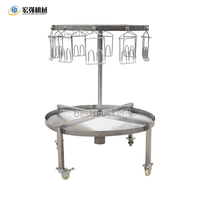 Machine à éviscérer la volaille à grande vitesse, table circulaire d'éviscération de volaille à vendre