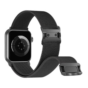 สายนาฬิกาไนลอนยืดหยุ่น Upro พร้อมหัวเข็มขัดแม่เหล็กสำหรับ Apple Watch ขนาด 18 มม. 20 มม. 22 มม. สายรัดแบบยืดได้สำหรับ Fitbit Versa 2 3 4 - Product Image 1