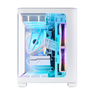 SAMA 2851M नया डिज़ाइन गेमिंग पीसी केस माइक्रो पीसी केस डेस्कटॉप कंप्यूटर केस OEM टेम्पर्ड ग्लास पीसी गेमिंग कैबिनेट - Product Image 5