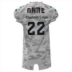 High Quality Unisex American <b>Football</b> Uniforms New Design OEM Service Breathable Quick Dry Custom Team Name <b>Football</b> Wear - Product Image 3