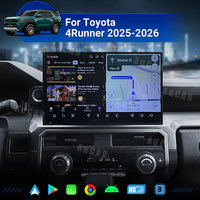 Autoradio AuCar 16 pouces Android 14 avec écran tactile, système audio GPS pour Toyota 4Runner 2025-2026, lecteur multimédia vidéo