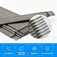 Pabrik unggulan penjualan langsung bahan baja karbon merek AWS E6013 2.5mm Diameter inti 40-280A elektroda las 1 tahun garansi