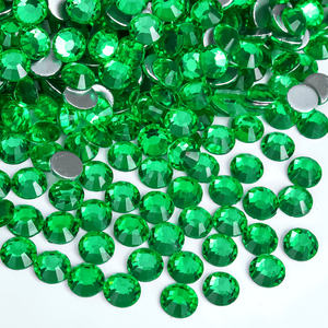 Blinginbox พลอยเทียมคริสตัล SS6-SS30แบบแบนราบแบบเพชรกาวบนพลอยเทียมสำหรับงานฝีมือขายส่ง - Product Image 4