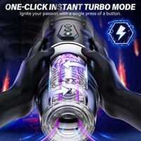 Automatischer Elektrischer Männlicher Masturbator Sexspielzeug 7 Stoß- und Rotationsmodi Elektrischer Masturbationsbecher Mehrfache Stimulation für Männer