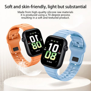 HUANLONG Correa de Reloj Deportivo de Silicona para Honor Watch5, Correa de Goma Suave y Ajustable, Pulsera Inteligente Personalizada - Product Image 3