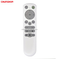 Chunghop nuevo control remoto de TV inteligente de voz inalámbrico OEM personalizado para Samsung, novedad de 2017