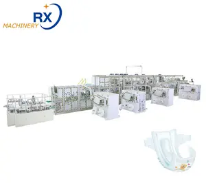 Baby Daipers Manufacturing Machine Diaper Automatic Making Production Line
