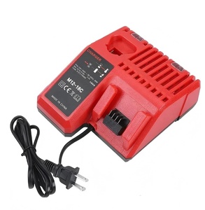 Cargador de Batería Rápido de Repuesto para Baterías de Iones de Litio MilWaukes de 12V-18V M 12 y M 18S 48-11-1850, Herramientas Eléctricas - Product Image 1