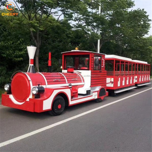 Navidad atracción turística ciudad Parque de Atracciones paseos diesel eléctrica sin caminos tren para <span class=keywords><strong>la</strong></span> venta - Product Image 3