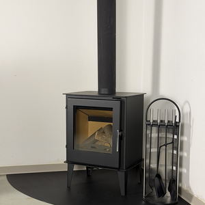 <span class=keywords><strong>Plaque</strong></span> d'acier. Cheminée à <span class=keywords><strong>bois</strong></span> moderne sans fumée, autoportante, pour l'intérieur, poêle à <span class=keywords><strong>bois</strong></span>, chauffage pour la maison - Product Image 5