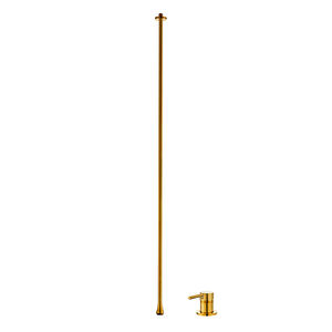 ก๊อกน้ำอ่างล้างหน้าแบบติดเพดาน SANIPRO สีดำด้าน โรสโกลด์ หรูหรา ทำจากทองเหลือง ดีไซน์สร้างสรรค์ หัวก๊อกยาว สำหรับห้องน้ำ - Product Image 2