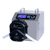 Pompe péristaltique multi-canaux de haute précision Ditron WG600-1F+YZ35 en acier inoxydable 304, débit de 12 L/min, pour liquides de qualité alimentaire