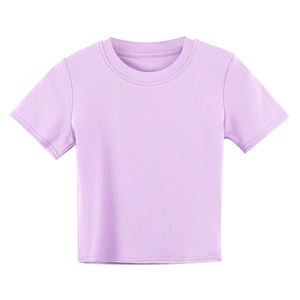 Verano estampado manga corta cuello redondo Crop Tops <span class=keywords><strong>mujer</strong></span> <span class=keywords><strong>ropa</strong></span> <span class=keywords><strong>90s</strong></span> <span class=keywords><strong>Vintage</strong></span> dulce Y2K Harajuku Casual Slim Streetwear ombligo camiseta - Product Image 6