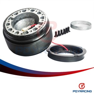 Adaptateur de moyeu de volant Poyracing 108 mm PCD 4 trous en aluminium pour VW Golf, mise à niveau et rétrofit - Product Image 1