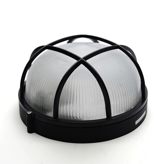 OEM/ ODM Factory Made Design Own Brand Mass 8W/13W IP44 LED Outdoor Plain Round Bulkhead Light