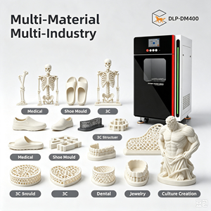 <b>DM</b> 400 Advanced Professional Industrial 3D <b>Printer</b> Top DLP Technology High Accuracy Large Build Volume Automatic USB/WiFi 1 Year - Product Image 6