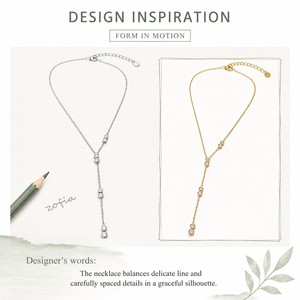 Collier Fleur Colorée en Acier Inoxydable avec Chaîne Curb Émaillée Couleurs Métalliques Or et Argent - Product Image 3