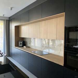 Mueble de Cocina de Último Modelo, Organizador de Despensa de Lujo, Gabinete de Cocina de Madera, Encimera de Cocina para Muebles de Hogar - Product Image 1