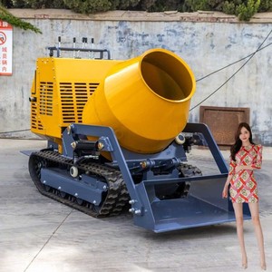 รถผสมคอนกรีตแบบตีนตะขาบ เครื่องยนต์เบนซิน - Product Image 5