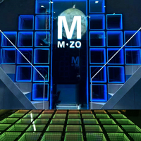 Armoire à miroir Melaleuca avec éclairage LED néon, boîte de réflexion lumineuse, effet abyssal, décoration pour influenceurs