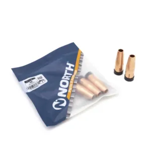 Boquilla para Antorcha de Soldadura MIG 24KD, Material de Cobre/Latón, Refrigerada por Agua/Aire, <span class=keywords><strong>Amperaje</strong></span> Máximo de 150A - Product Image 1