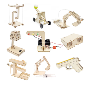 Fabrika özel Logo ahşap montaj eğitim bilim oyuncaklar okul öğretim kök eğitici oyuncaklar DIY ahşap kök oyuncaklar çocuklar için - Product Image 1