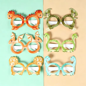 Gafas <span class=keywords><strong>de</strong></span> Papel con Diseño <span class=keywords><strong>de</strong></span> <span class=keywords><strong>Dinosaurios</strong></span> <span class=keywords><strong>para</strong></span> Niños, Gafas <span class=keywords><strong>de</strong></span> Fiesta, Decoración <span class=keywords><strong>para</strong></span> Fiestas Infantiles, Gafas <span class=keywords><strong>de</strong></span> Dibujos Animados - Product Image 1