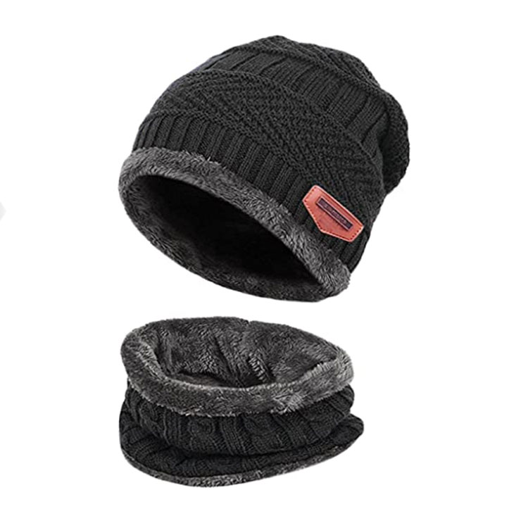 Мужские вязаные шапки, зимние облегающие шапки, шапки, теплые шапки для детей, мужские и женские