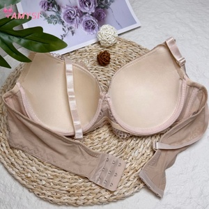 177 #   Soutien-gorge tricoté grande taille pour <span class=keywords><strong>femme</strong></span> 42-52D, style estival tendance, avec armatures fines, dentelle, doux, push-up, respirant, pour usage quotidien - Product Image 5