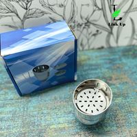 Dragon Egg Edelstahl 2 in 1 Shisha Bowl Head Coals Carbon halter Rauch Shisha Zubehör Smoke Bowl Pot Charcoal Holder
