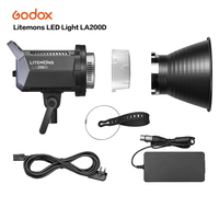 Yidox-lampe torche professionnelle pour photographie et vidéo, LA200D, 230W, 5600K, CRI96 + TLCI97 + Bow