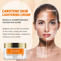 Crème Visage à la Carotte Soin de la Peau Beauté Éclaircissante Naturelle Unifie le Teint Anti-Imperfections et Taches Brunes