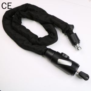 Chaîne antivol de sécurité pour vélo de 1 m (3,3 pi) avec clés, vente en gros d'usine, cadenas de vélo - Product Image 6